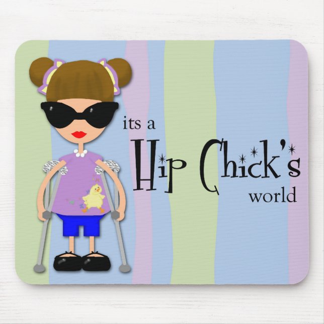 Höftchick Mousepad Musmatta (Framsidan)