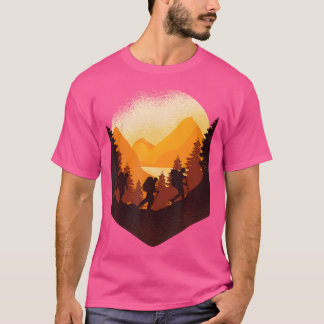 Höftgrupp i berggrund liggande liggande Coola Hike T Shirt