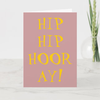 HÖFTHÖFT HOORAY KORT