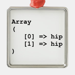 Höfthöft Hooray som programmerar samling Julgransprydnad Metall