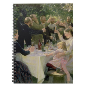 Höfthöft Hurrah! Konstnärers party på Skagen,  Anteckningsbok