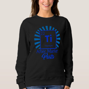 Höftkirurgi Ti Titan Periodiskt Element Trasig Höf T Shirt