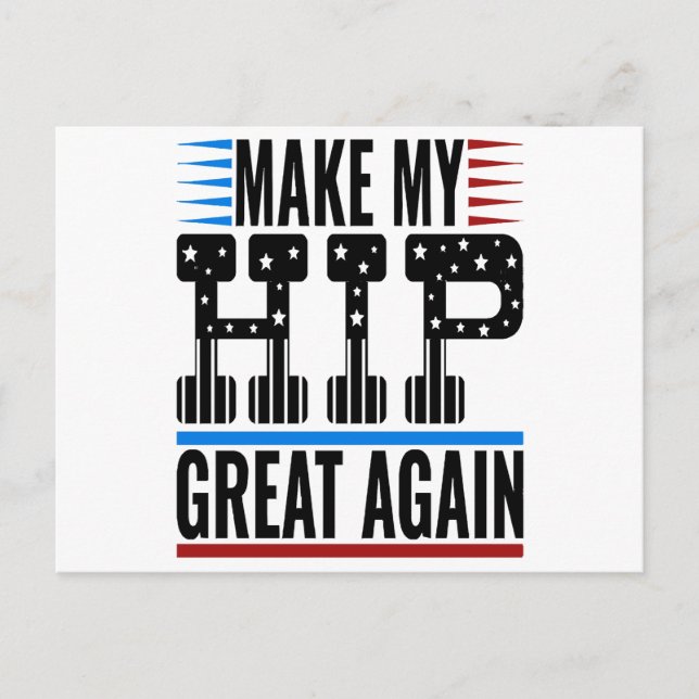 Höftkirurgi Vykort (Framsida)