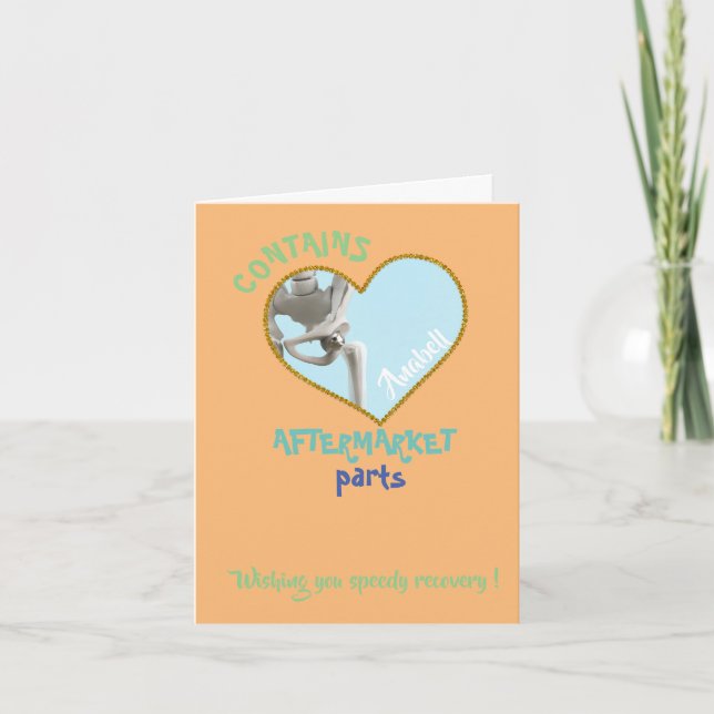 Höftledsbyte rolig total höftoperation present mor kort (Framsida)