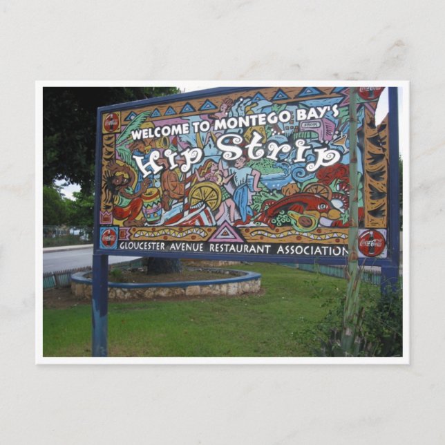 höftmontego Bay Vykort (Framsida)