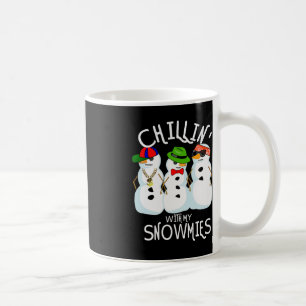 Höftmusikjulen Snögubbe med min sn-Skutt med min s Kaffemugg