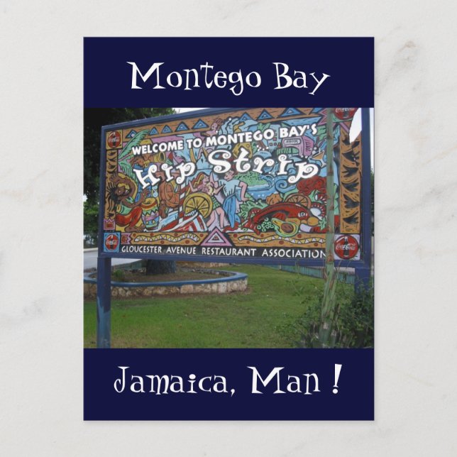 höftremsa jamaica vykort (Framsida)