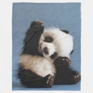 HÖG 5 PANDA FLEECEFILT