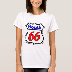 Hög 66 sydlig väg t shirt