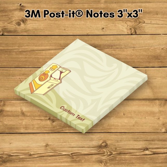 Hög arkadspelskonsol post-it block (Skapare uppladdad)