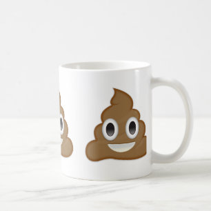 Hög av bajset Emoji Kaffemugg