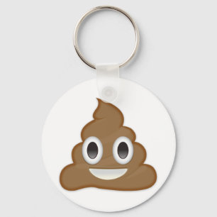 Hög av bajset Emoji Nyckelring