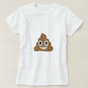 Hög av bajset Emoji Tee