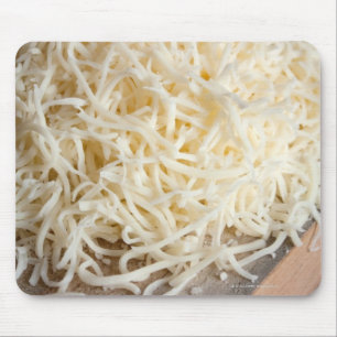 Hög av ny mozzarellacheese. musmatta