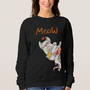 Hög av spinn Ett kramande ögonblick av kärlek Katt T Shirt