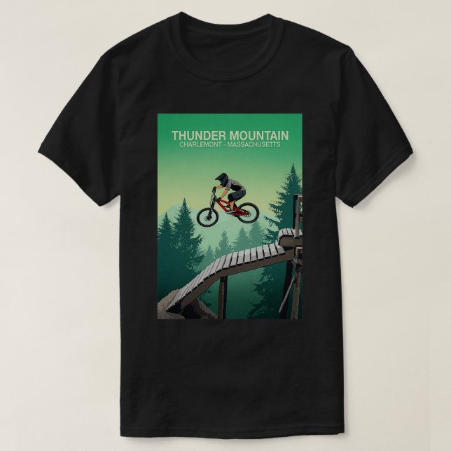 HÖG BIKE THUNDER MOUNTAIN T SHIRT (Design framsida)