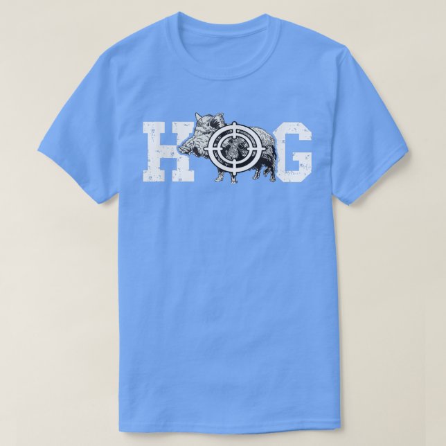 Hog Boar Wild Hog Hunting Wild Boar Pigs Wild Hog  T Shirt (Design framsida)