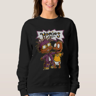 Hög broderskap 1:s Tee Streetwear Shoes Melani