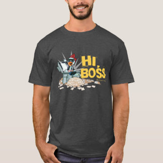 Hög chef! - Lampglaset blir rädd manar T-shirt