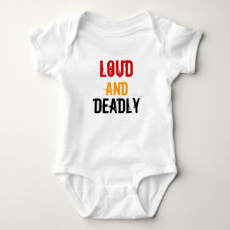 Hög & dödlig baby & ungeT-tröja Tee