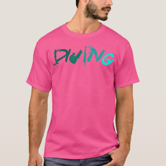 Hög dykning för Springboard dykning T Shirt