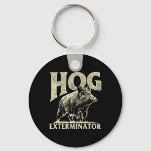 Hog Exterminator - Boar Hunting Vild Hog Hunter Nyckelring