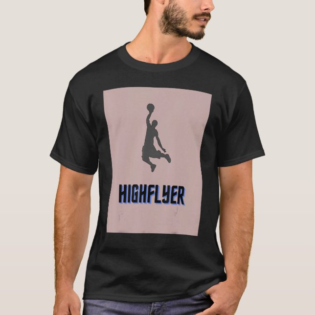 Hög flygare t shirt (Framsida)