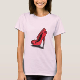 Hög häl och torn t shirt