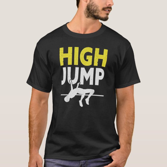 Hög hopp t shirt (Framsida)