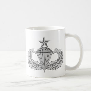 Hög hoppvingar för armé kaffemugg