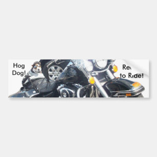 Hog Hund - Redo till Ride! Bildekal