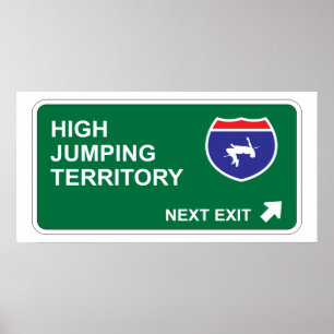 Hög Jumping Next Exit Poster