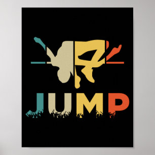 Hög jumpsport poster