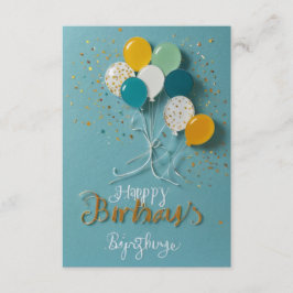 Hög kvalitet, födelsedagsinbjudningar! Kort för hö