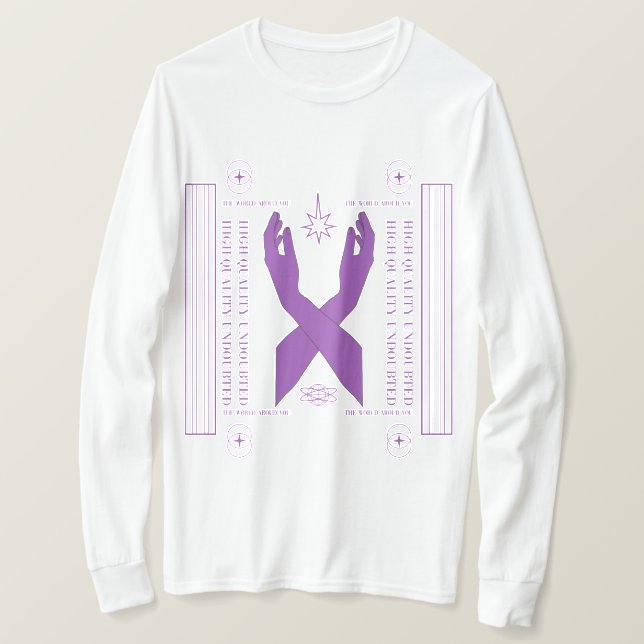 Hög kvalitet utan tvivel t shirt (Design framsida)