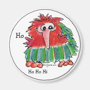 Hög magnet för tecknadjulKiwi Ho Ho