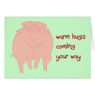 Hog mig hälsningskort