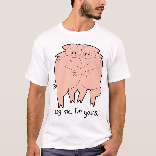 Hog mig t-shirt (Framsida)