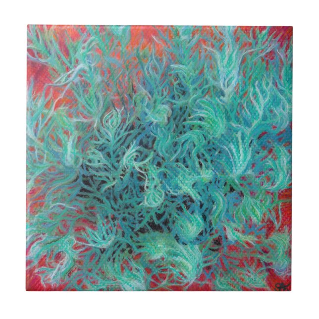 Hög ökenspridning kakelplatta (Framsidan)