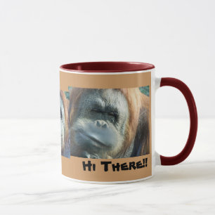 Hög Orangutan!. Mugg