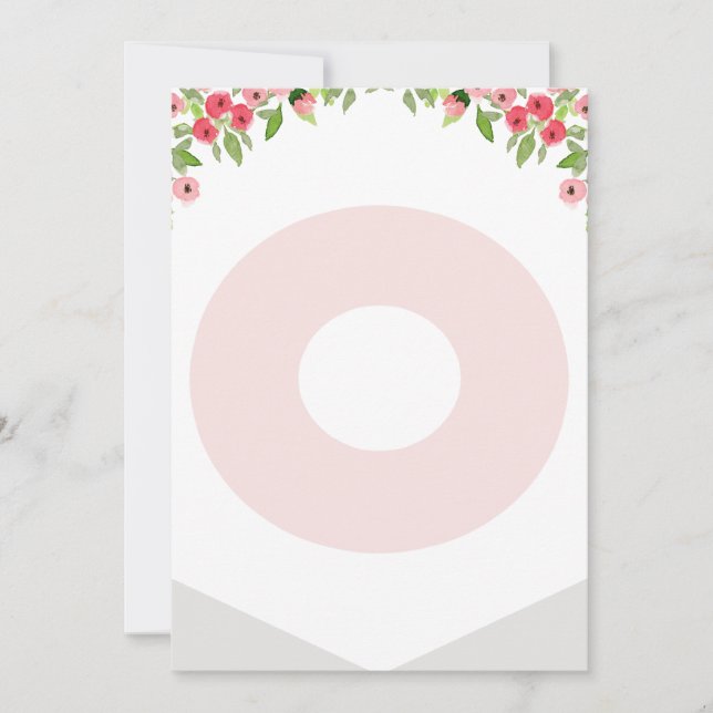 Hög ordförande 1:a födelsedagsljus, skogsmark Brev Inbjudningar (Framsida)