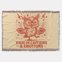 Hög på koffein och känslor filt