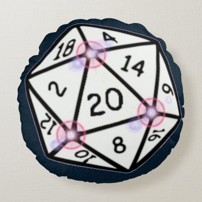 HÖG ROLLER: RUND KUDDE (Framsidan)