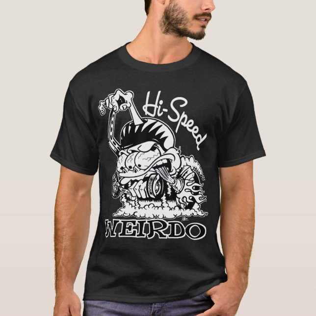 Hög-Rusa Weirdoskjortan T-shirt (Framsida)