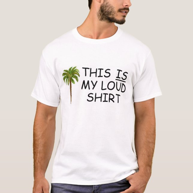 Hög skjorta t-shirt (Framsida)