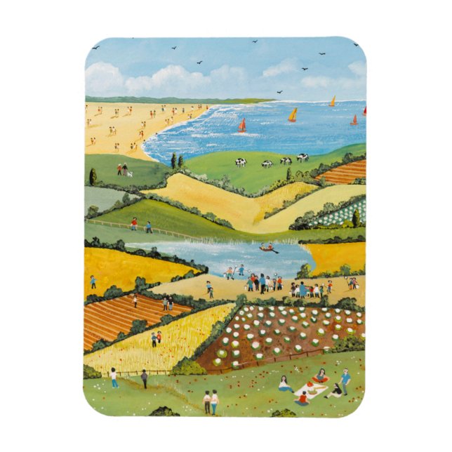 Hög sommar 2 magnet (Vertikal)