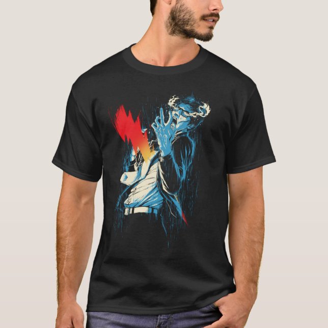 Hög spänning t shirt (Framsida)