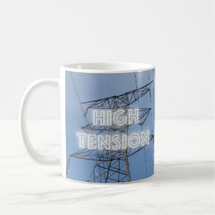 Hög spänning Torn Kaffemugg