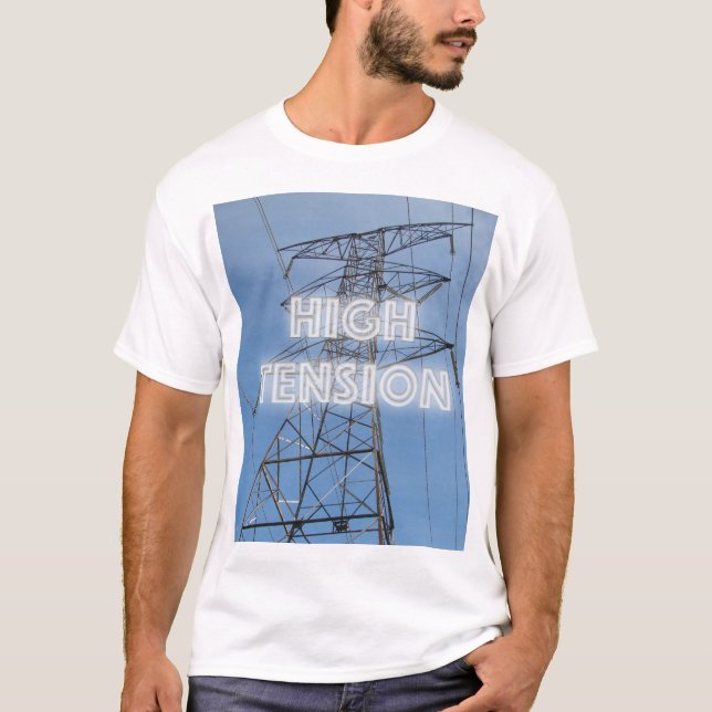 Hög spänning Torn T Shirt (Framsida)