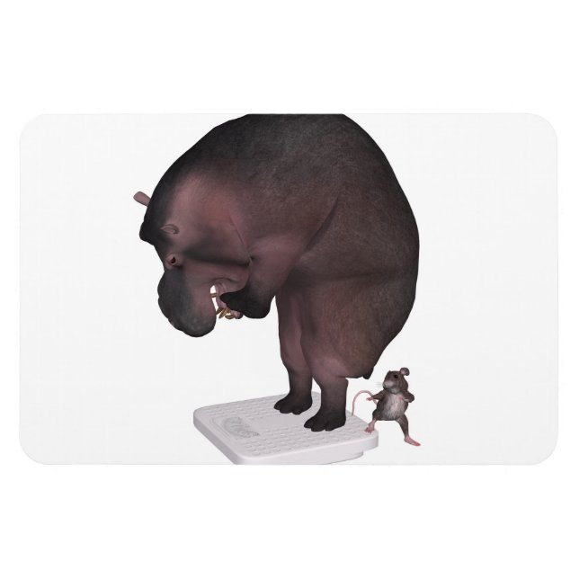 Hög tid för en kost magnet (Horisontell)